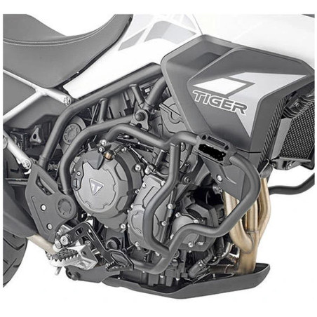 KAPPA GMOLE OSŁONY SILNIKA TRIUMPH TIGER 900 '20-'25 CZARNE