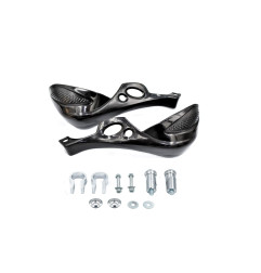HANDBARY - CZARNE OSŁONY RĄK, DŁONI ENDURO CROSS QUAD- ATV GY6107812-G