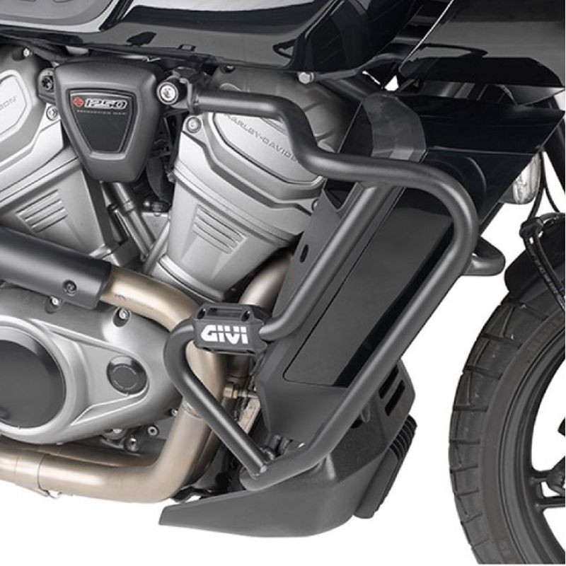 KAPPA GMOLE OSŁONY SILNIKA HARLEY-DAVIDSON PAN AMERICA 1250 '21-'25 CZARNE
