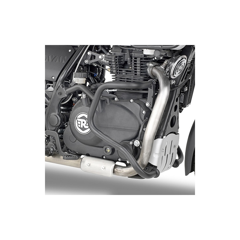 KAPPA GMOLE OSŁONY SILNIKA ROYAL ENFIELD HIMALAYAN '21-'23 SCRAM 411 '22-'24 CZARNE