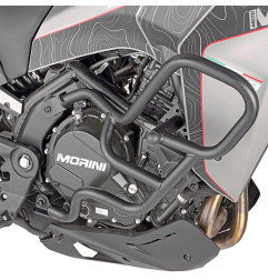 KAPPA GMOLE OSŁONY SILNIKA MOTO MORINI X-CAPE 649 '21-'24 KOLOR CZARNY