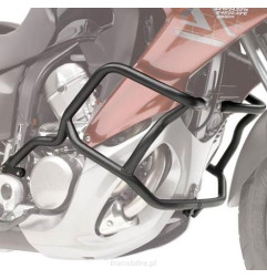 KAPPA GMOLE OSŁONY SILNIKA HONDA XL 700V TRANSALP '08-'13 CZARNE
