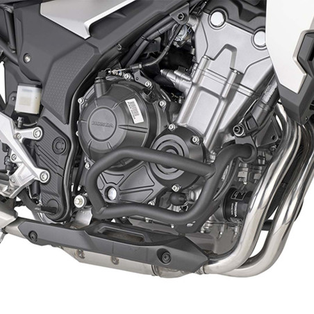 KAPPA GMOLE OSŁONY SILNIKA HONDA CB 500 F (19-23), CB 500 X (19-23) CZARNE