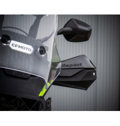 POLISPORT OSŁONY RĄK (HANDBARY) MODEL TRAIL BLAZER CF MOTO 450MT '24-'26 (ADVENTURE PARTS) KOLOR CZARNY