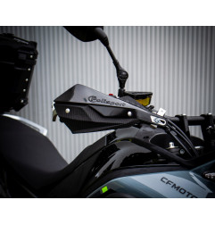 POLISPORT OSŁONY RĄK (HANDBARY) MODEL TRAIL BLAZER CF MOTO 450MT '24-'26 (ADVENTURE PARTS) KOLOR CZARNY