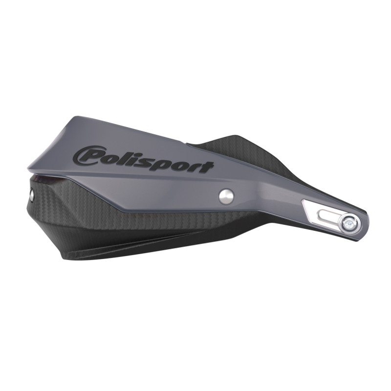 POLISPORT OSŁONY RĄK (HANDBARY) MODEL TRAIL BLAZER CF MOTO 450MT '24-'26 (ADVENTURE PARTS) KOLOR SZARY
