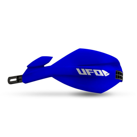 UFO 2026/01 OSŁONY RĄK (HANDBARY) MUGAN UNIWERSALNE KOMPLET Z MOCOWANIEM NA KIEROWNICĘ 22 I 28MM KOLOR NIEBIESKI