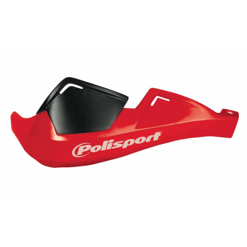 POLISPORT PROMOCJA OSŁONY RĄK (HANDBARY) MODEL EVOLUTION INTEGRAL Z ZESTAWEM MONTAŻOWYM 22MM KOLOR CZERWONY