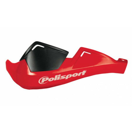 POLISPORT PROMOCJA OSŁONY RĄK (HANDBARY) MODEL EVOLUTION INTEGRAL Z ZESTAWEM MONTAŻOWYM 22MM KOLOR CZERWONY