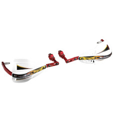 ACCEL OSŁONY RĄK (HANDBARY) Z MOCOWANIEM ALUMINIOWYM ENDURO 28MM (HG- KOLOR CZARNY, SD- KOLOR ZIELONY)