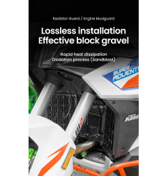 LOBOO Osłona chłodnicy aluminiowa do KTM 1290 Super Adventure S/R (2022-)