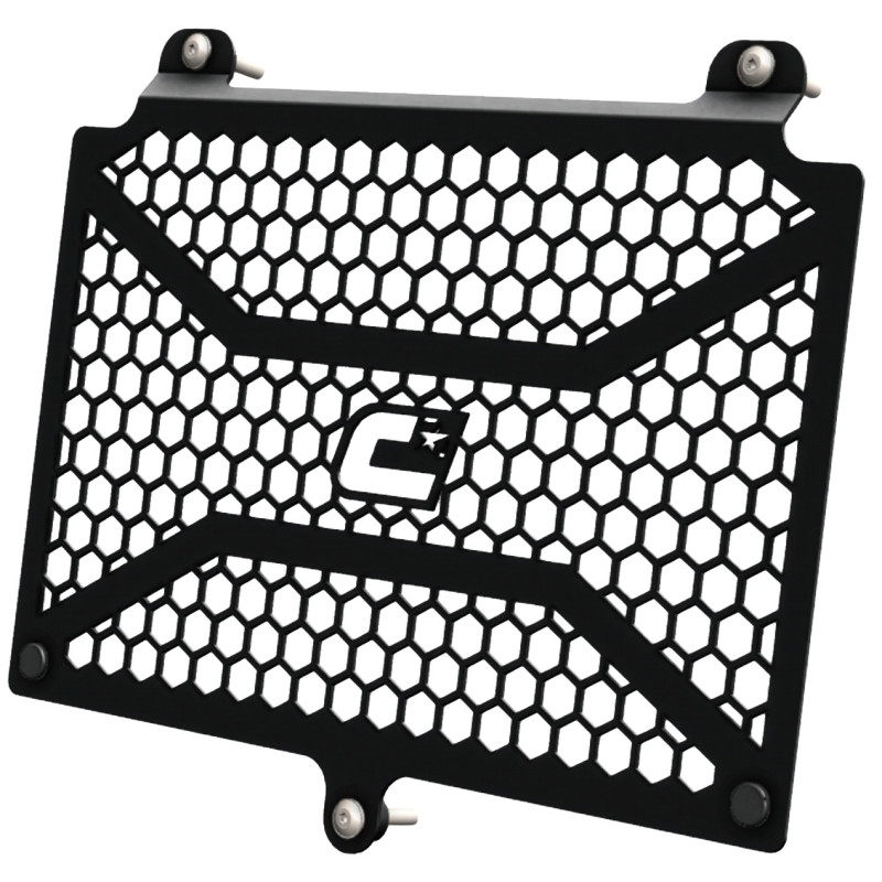 CROSSPRO NOWOŚĆ OSŁONA CHŁODNICY PRZEDNIA BENELLI TRK 702/702X '23-'24, RIEJU XPLORA 707 '25- KOLOR CZARNY MAT