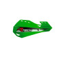 RACETECH (RTECH) OSŁONY RĄK (HANDBARY) DUAL EVO KOLOR ZIELONY (Z MOCOWANIAMI DO KIEROWNICY)