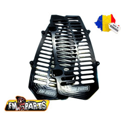 FM-PARTS OSŁONY CHŁODNICY (KRATKI) ALUMINIUM KTM / HUSQVARNA / GAS GAS '20-'23 KOLOR CZARNY