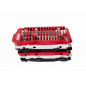 FM-PARTS OSŁONY CHŁODNICY (KRATKI) ALUMINIUM BETA '20-'26 KOLOR CZARNY