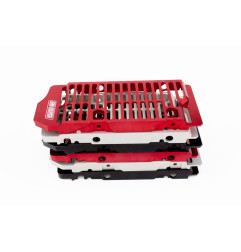 FM-PARTS OSŁONY CHŁODNICY (KRATKI) ALUMINIUM BETA '20-'26 KOLOR CZERWONY