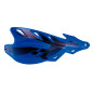 RACETECH (RTECH) OSŁONY RĄK (HANDBARY) RAPTOR KOLOR NIEBIESKI (Z MOCOWANIAMI NA KIEROWNICĘ 22,2MM I 28,6MM)
