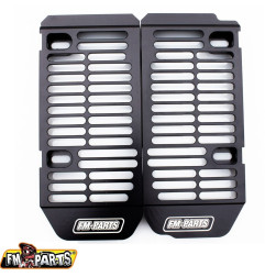 FM-PARTS OSŁONY CHŁODNICY (KRATKI) ALUMINIUM RIEJU MR '21-'23 KOLOR CZARNY