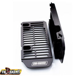 FM-PARTS OSŁONY CHŁODNICY (KRATKI) ALUMINIUM RIEJU MR '21-'23 KOLOR CZARNY