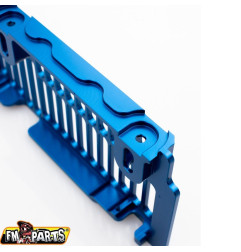 FM-PARTS OSŁONY CHŁODNICY (KRATKI) ALUMINIUM RIEJU MR '21-'23 KOLOR NIEBIESKI