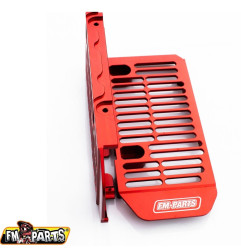 FM-PARTS OSŁONY CHŁODNICY (KRATKI) ALUMINIUM RIEJU MR '21-'23 KOLOR CZERWONY