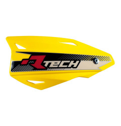 RACETECH (RTECH) OSŁONY RĄK (HANDBARY) VERTIGO CROSS/ENDURO KOLOR ŻÓŁTY (Z MOCOWANIAMI DO KIEROWNICY)