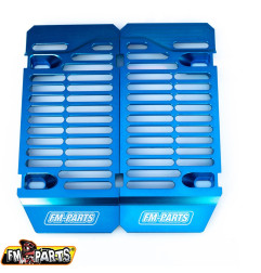 FM-PARTS PROMOCJA OSŁONY CHŁODNICY (KRATKI) ALUMINIUM SHERCO '14-'24 KOLOR NIEBIESKI
