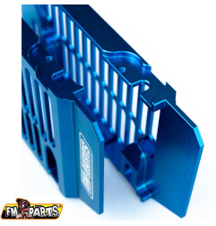 FM-PARTS PROMOCJA OSŁONY CHŁODNICY (KRATKI) ALUMINIUM SHERCO '14-'24 KOLOR NIEBIESKI