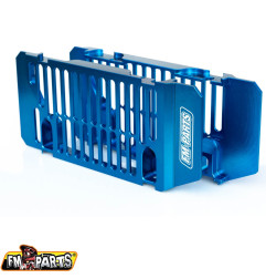 FM-PARTS PROMOCJA OSŁONY CHŁODNICY (KRATKI) ALUMINIUM SHERCO '14-'24 KOLOR NIEBIESKI