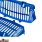 FM-PARTS OSŁONY CHŁODNICY (KRATKI) ALUMINIUM KTM/HUSQVARNA/GAS GAS '20-'26 TBI /TPI KOLOR NIEBIESKI