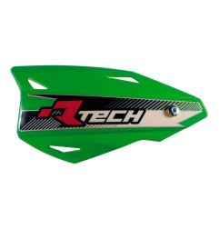 RACETECH (RTECH) OSŁONY RĄK (HANDBARY) VERTIGO CROSS/ENDURO KOLOR ZIELONY (Z MOCOWANIAMI DO KIEROWNICY)
