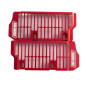 FM-PARTS OSŁONY CHŁODNICY (KRATKI) ALUMINIUM BETA '20-'26 KOLOR CZERWONY