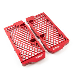 X-GRIP OSŁONY CHŁODNICY (KOMPLET) BETA RR 125/480 '20-'23 KOLOR CZERWONY (PATRZ OPIS TOWARU)
