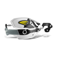 CYCRA OSŁONY RĄK (HANDBARY-ALUMINIOWY RDZEŃ) Z MOCOWANIEM (28,6MM) MODEL ULTRA PROBEND RACER PACK CRM KOLOR BIAŁY/BIAŁY