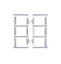 Osłony chłodnicy aluminiowe wersja bez wentylatora HLP Husqvarna TE 250 300 19-20 KTM EXC 250 300 19-20