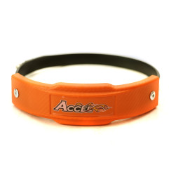 ACCEL OSŁONA ( OCHRANIACZ ) TŁUMIKA ŚR. 102-127MM KOLOR POMARAŃCZOWE - PROMOCJA