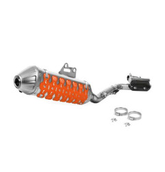 POLISPORT OSŁONA TŁUMIKA UNIWERSALNA ARMADILLO EXTREM SILENCER GUARD KOLOR POMARAŃCZOWY