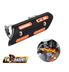 FM-PARTS OSŁONA KOLEKTORA WYDECHOWEGO UNIWERSALNA KOLOR POMARAŃCZOWY