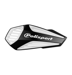 POLISPORT PROMOCJA OSŁONY RĄK (HANDBARY) MODEL MX AIR Z UNIWERSALNYM ZESTAWEM MONTAŻOWYM 22/28 KOLOR CZARNO BIAŁY