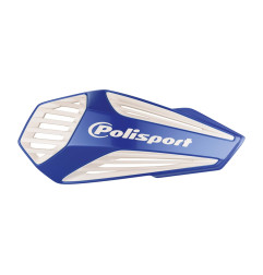 POLISPORT PROMOCJA OSŁONY RĄK (HANDBARY) MODEL MX AIR Z UNIWERSALNYM ZESTAWEM MONTAŻOWYM 22/28 KOLOR NIEBIESKO BIAŁY