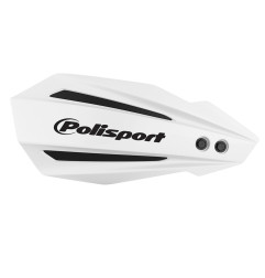 POLISPORT OSŁONY RĄK (HANDBARY) MODEL BULLIT Z UNIWERSALNYM ZESTAWEM MONTAŻOWYM 22/28 BETA RR '12-26' KOLOR BIAŁY