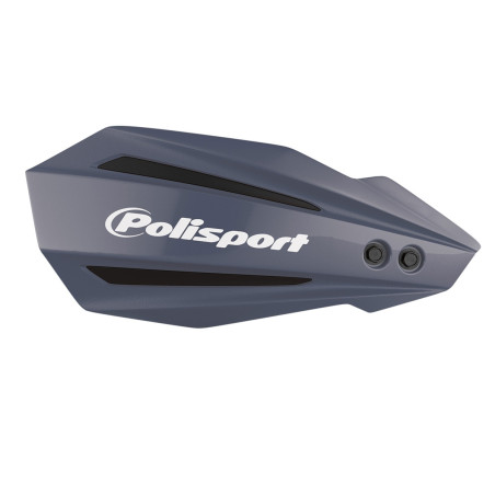 POLISPORT OSŁONY RĄK (HANDBARY) MODEL BULLIT Z UNIWERSALNYM ZESTAWEM MONTAŻOWYM 22/28 BETA RR '12-26' KOLOR SZARY