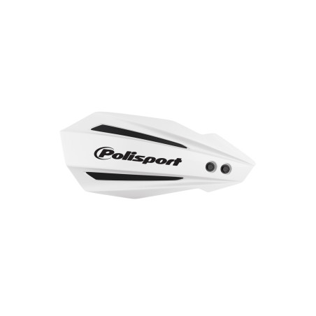 POLISPORT OSŁONY RĄK (HANDBARY) MODEL BULLIT Z UNIWERSALNYM ZESTAWEM MONTAŻOWYM 22/28 YAMAHA YZ/YZF '08-26' KOLOR BIAŁY