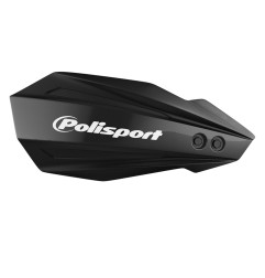 POLISPORT OSŁONY RĄK (HANDBARY) MODEL BULLIT Z UNIWERSALNYM ZESTAWEM MONTAŻOWYM 22/28 HONDA CRF 450R '21-'26 KOLOR CZARNY