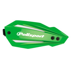 POLISPORT OSŁONY RĄK (HANDBARY) MODEL BULLIT FULL WRAP AROUND Z UNIWERSALNYM ZESTAWEM MONTAŻOWYM 22/28 KOLOR ZIELONY