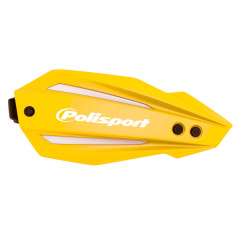 POLISPORT OSŁONY RĄK (HANDBARY) MODEL BULLIT FULL WRAP AROUND Z UNIWERSALNYM ZESTAWEM MONTAŻOWYM 22/28 KOLOR ŻÓŁTY