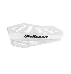 POLISPORT OSŁONY RĄK (HANDBARY) MODEL MX FORCE Z UNIWERSALNYM ZESTAWEM MONTAŻOWYM 22/28 KOLOR BIAŁY
