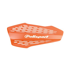 POLISPORT OSŁONY RĄK (HANDBARY) MODEL MX FORCE Z UNIWERSALNYM ZESTAWEM MONTAŻOWYM 22/28 KOLOR POMARAŃCZOWY