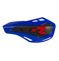 RACETECH (RTECH) OSŁONY RĄK (HANDBARY) HP1 KOLOR NIEBIESKI (Z 2 RODZAJAMI MOCOWAŃ DO KIEROWNICY ORAZ MANETEK)