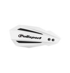 POLISPORT OSŁONY RĄK (HANDBARY) MODEL BULLIT Z UNIWERSALNYM ZESTAWEM MONTAŻOWYM 22/28 HUSQVARNA TE/FE/TX/FX '17-'21 KOLOR BIAŁY